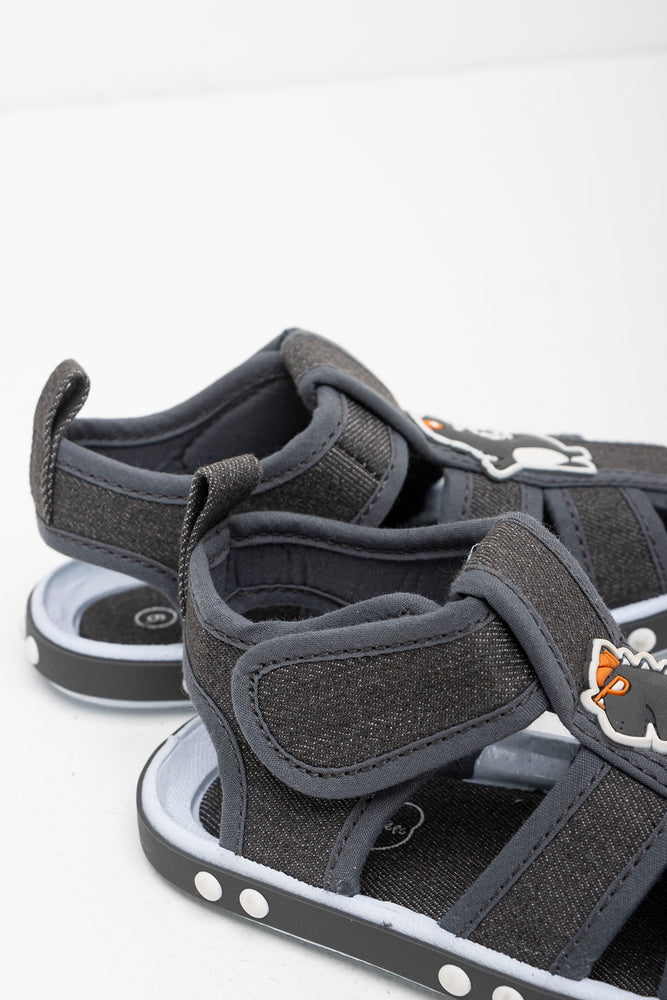 Dinosaur Sandal Grey (3)