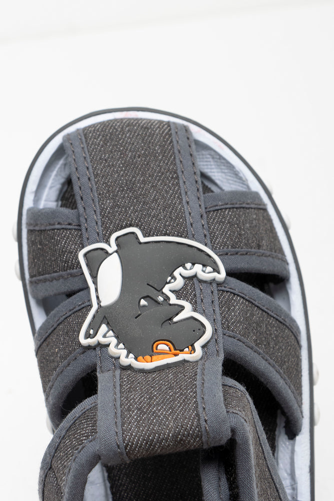 Dinosaur Sandal Grey (4)