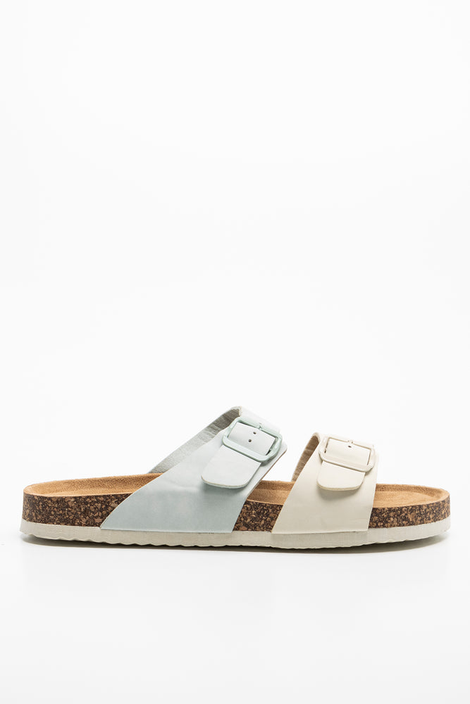 Double Strap Cork Sandal