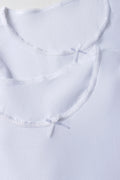 2 Pack Long Sleeve Vests White (1)