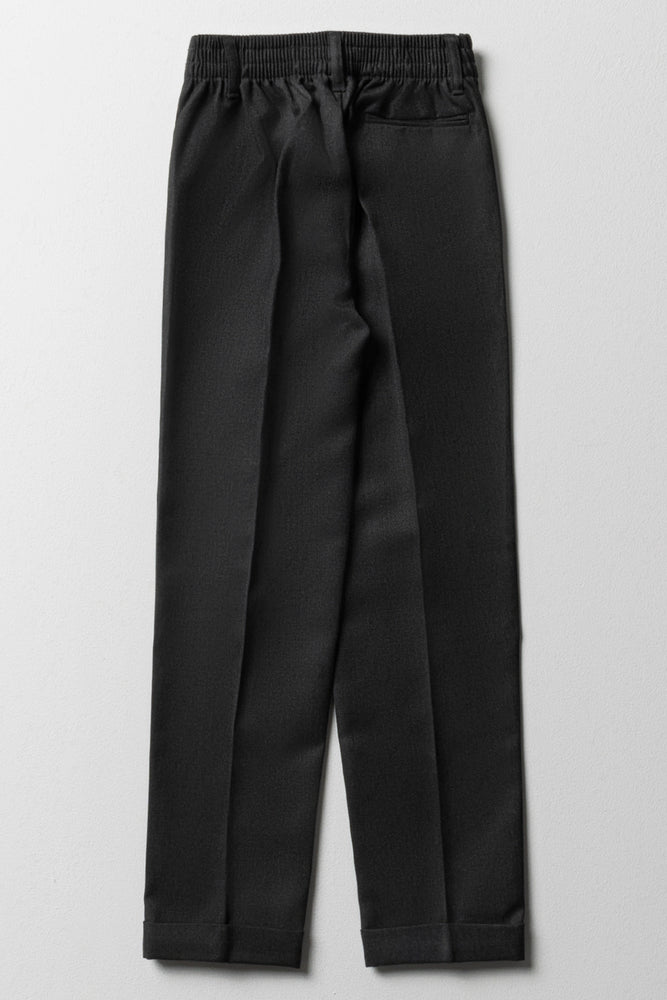 Primary School Boys Turn Up Pants Grey (2)