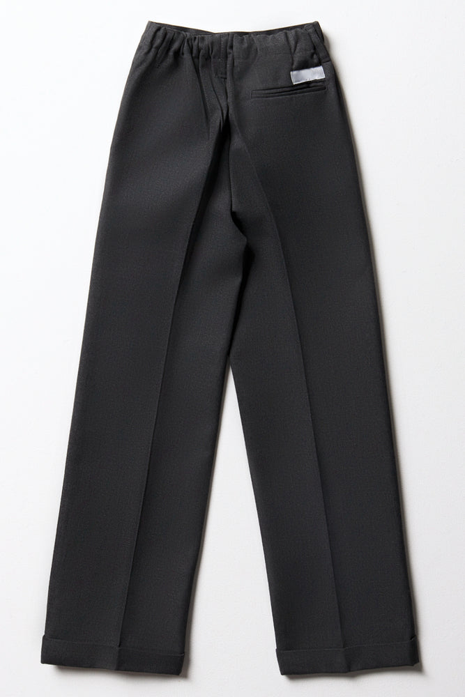Primary School Boys Turn Up Pants Grey (3)