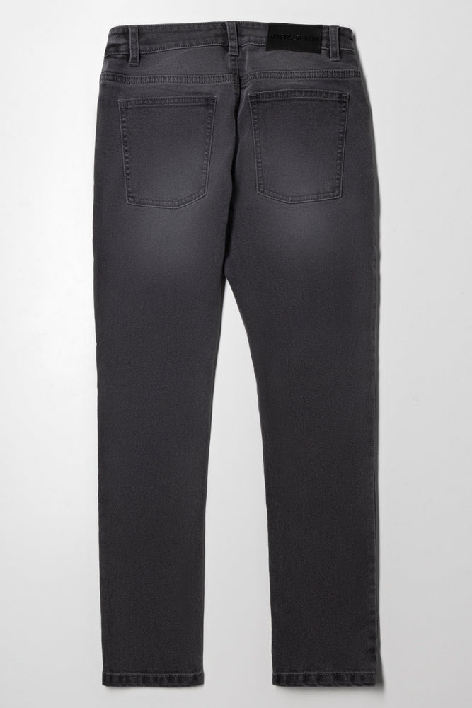 Rip And Repair Denim Jeans Grey (3)