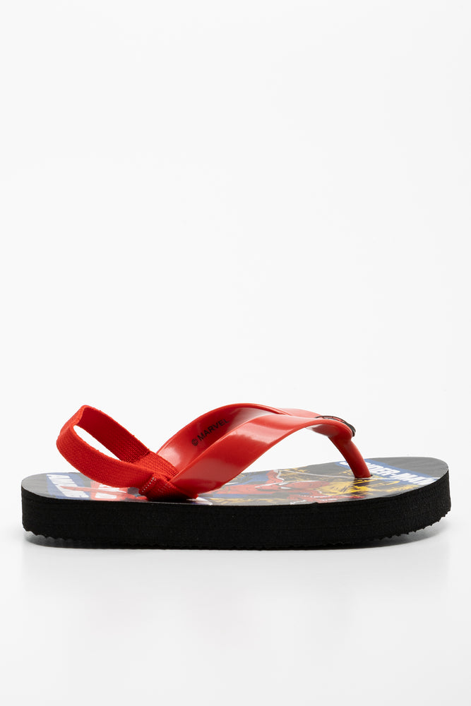Spiderman Flip Flop Black (1)