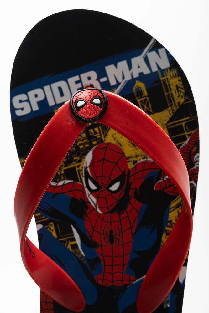 Spiderman Flip Flop Black (4)