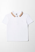 Textured Golfer White