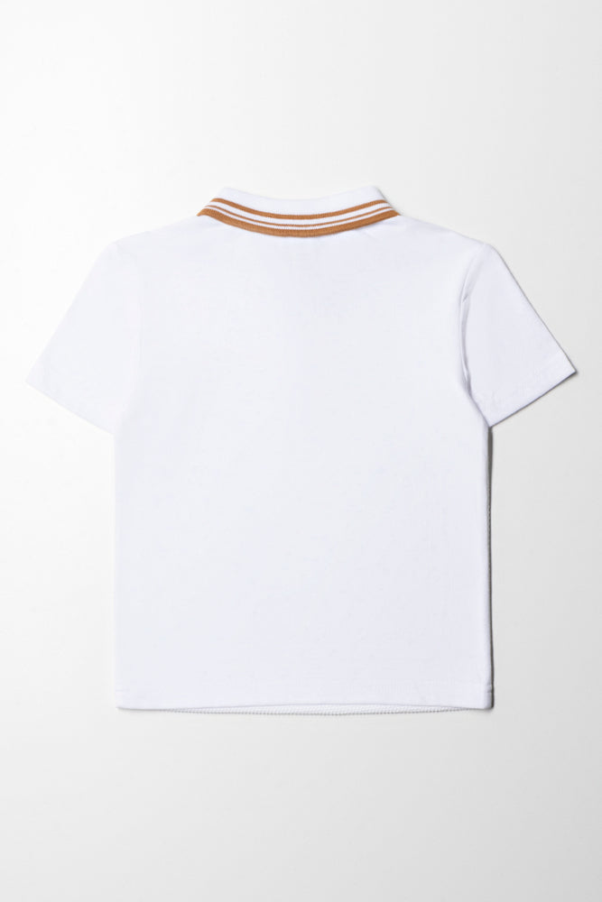 Textured Golfer White (2)