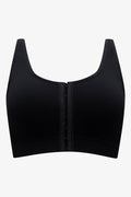 Seam-Free Front Fastener Bra Black