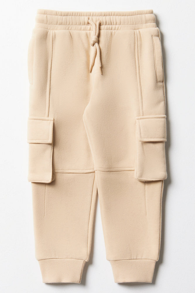 Cargo Trackpants Natural