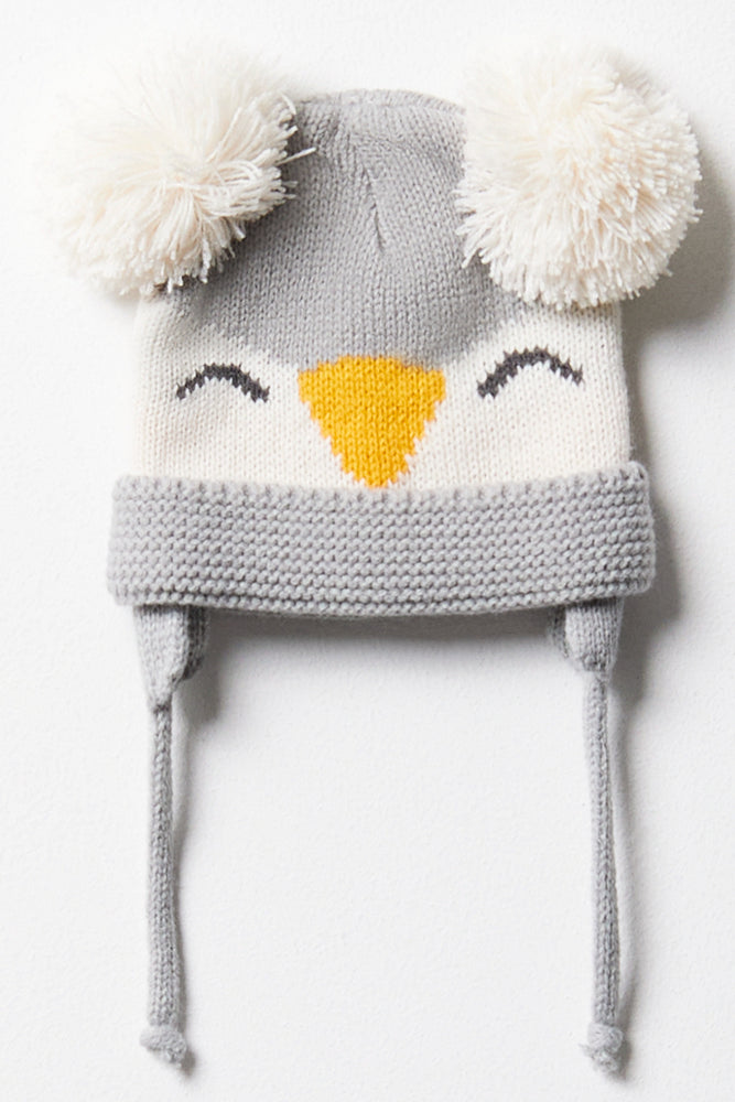 Penquin Beanie Grey