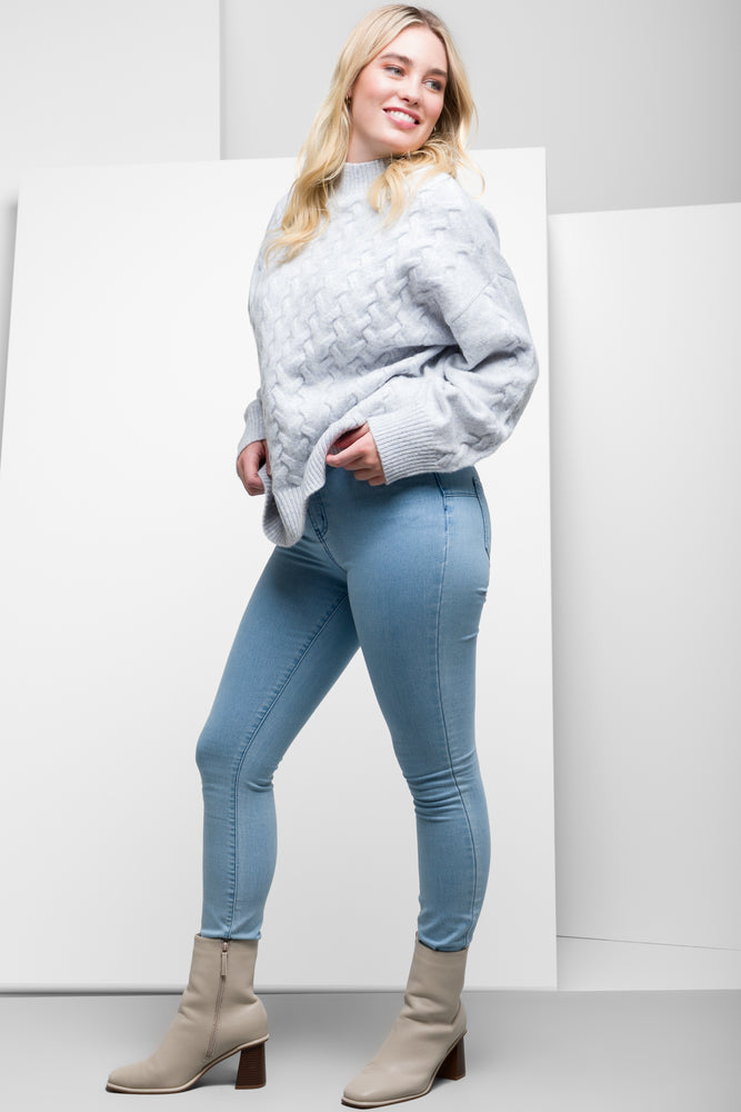 Skinny Denim Jeans Light Blue