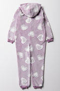Heart Onesie Purple (2)