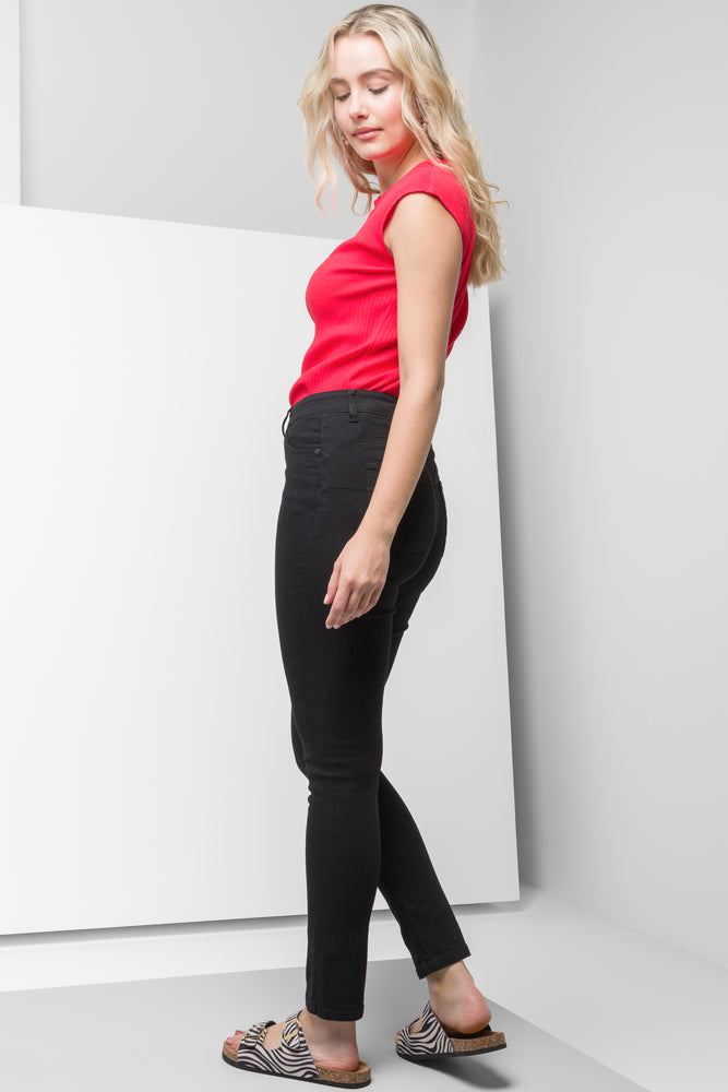 Skinny Denim Jeans Black (2)