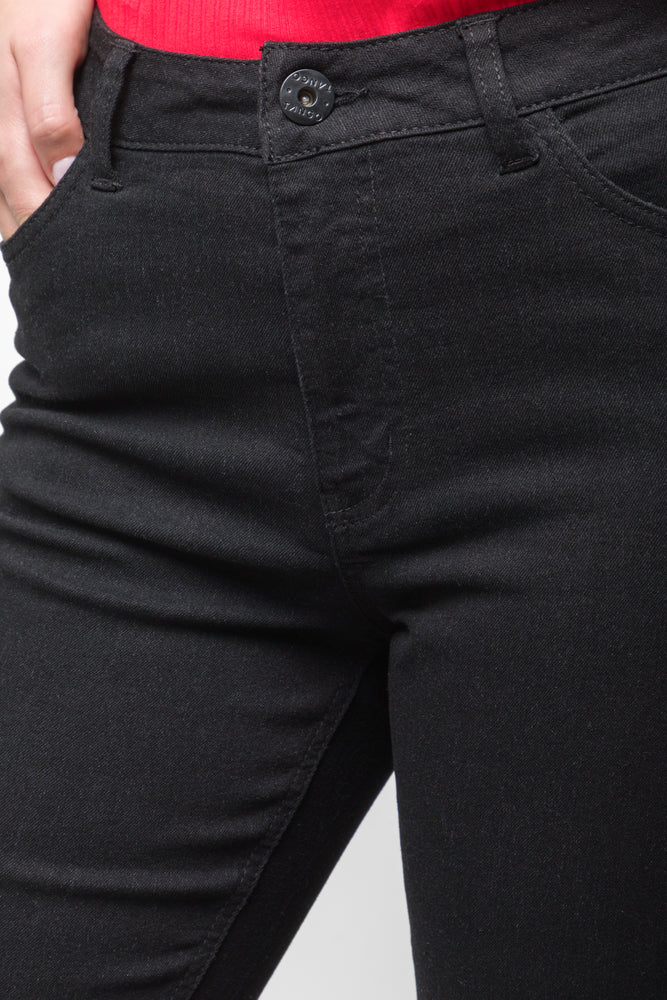 Skinny Denim Jeans Black (4)