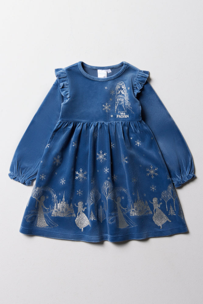 Frozen Dress Teal