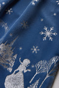 Frozen Dress Teal (2)
