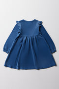 Frozen Dress Teal (3)