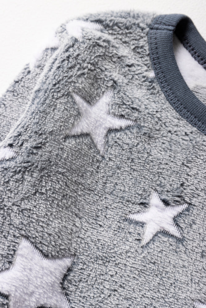 Star Long Sleeve Pyjamas Grey (1)