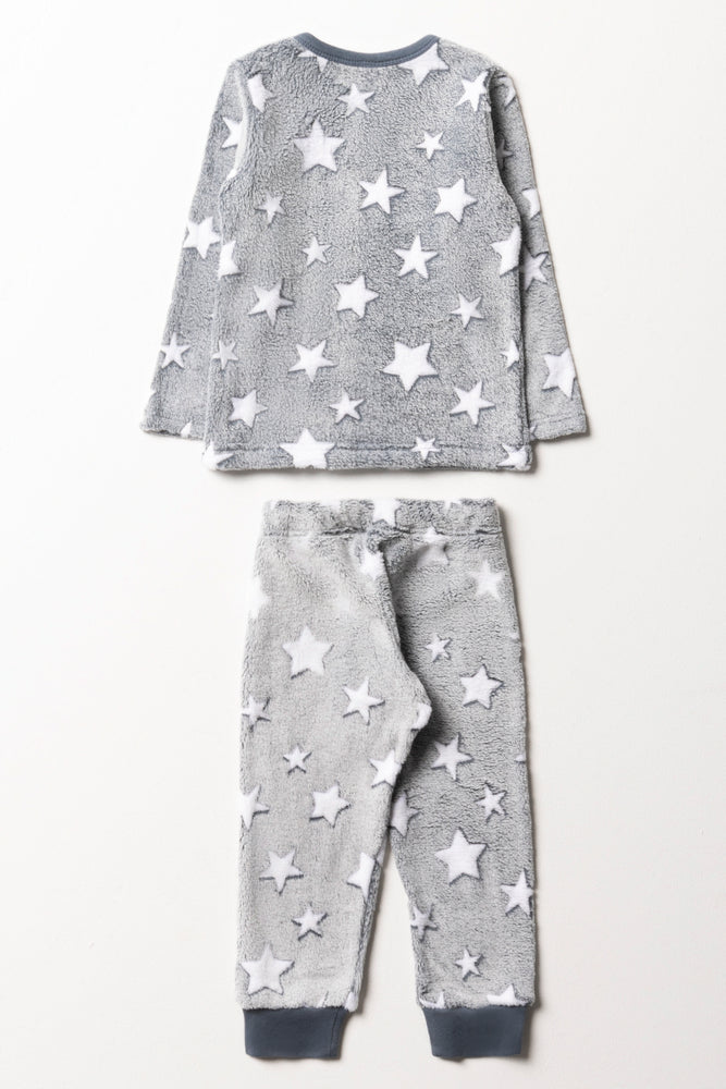 Star Long Sleeve Pyjamas Grey (3)