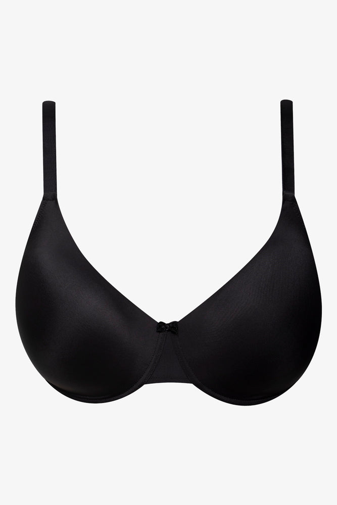 Plus Size T-Shirt Bra Black