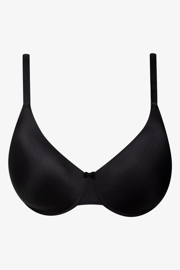 Plus Size T-Shirt Bra Black