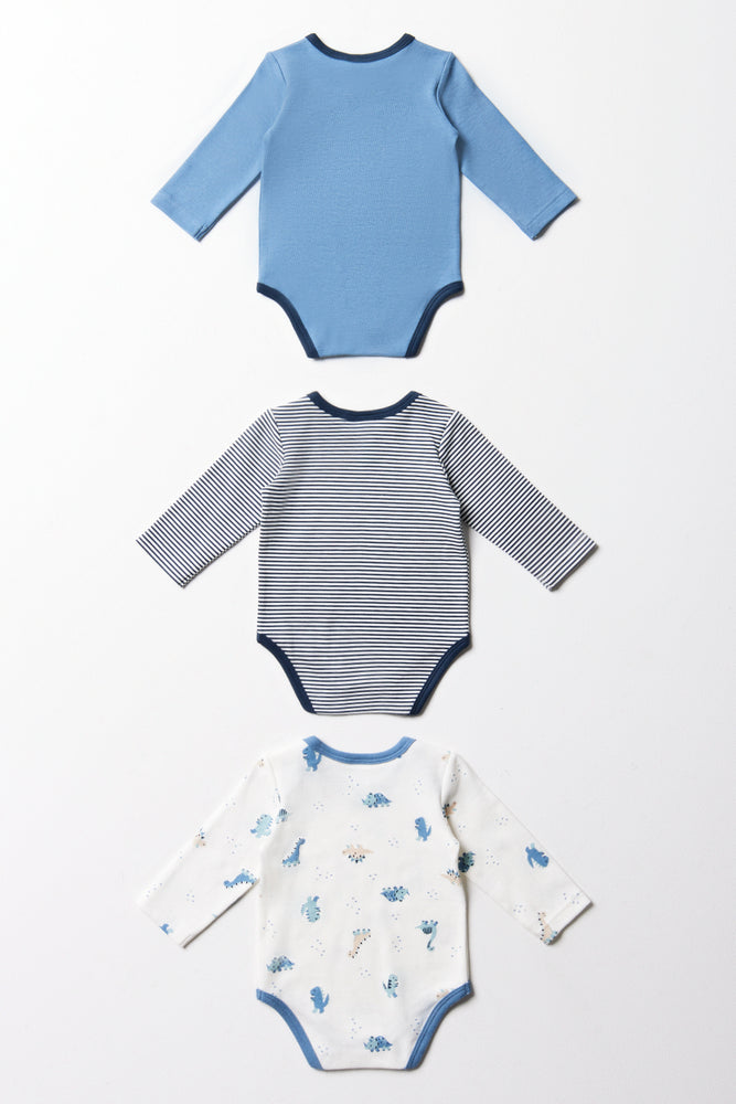 3Pack Ls Bodyvest Dino Boy Blue (4)