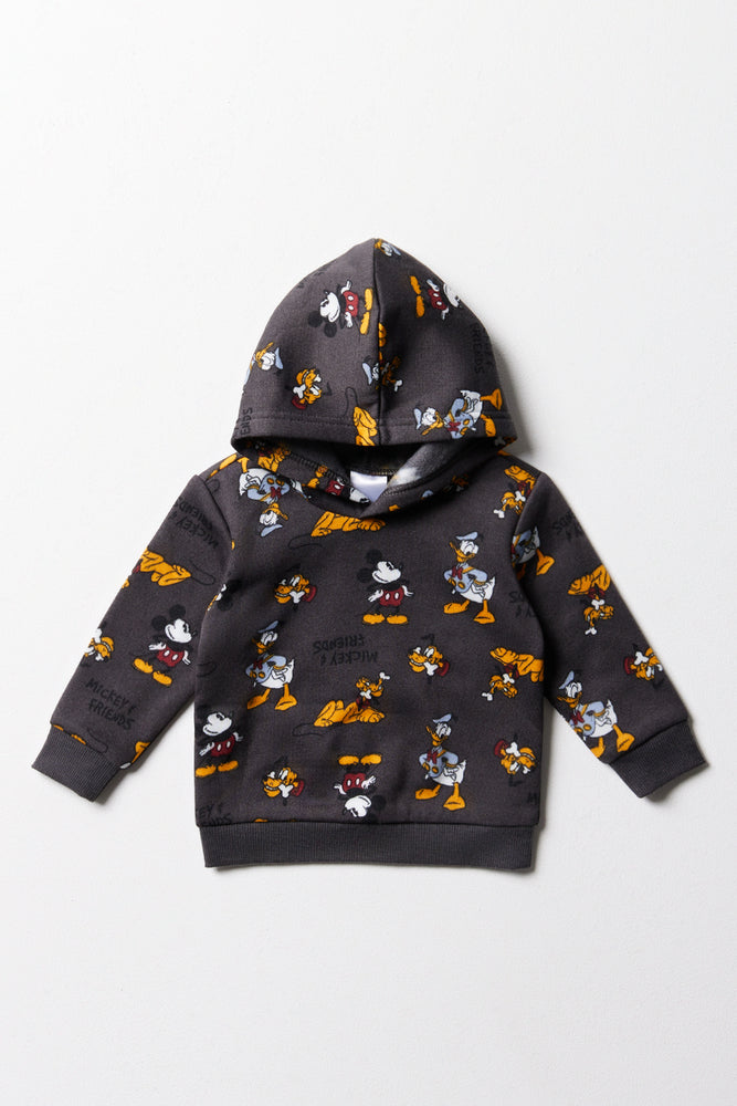 Mickey Mouse Hoodie Dark Grey
