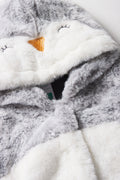 Penguin Babygrow Grey (1)