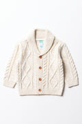 Button Through Cardigan Natural