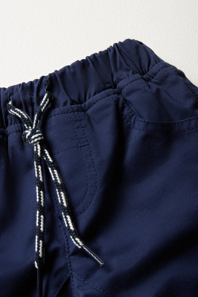 Lined Cargo Pants Navy (1)