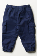 Lined Cargo Pants Navy (2)