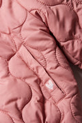 Quilted Hooded Jacket Pink (2)