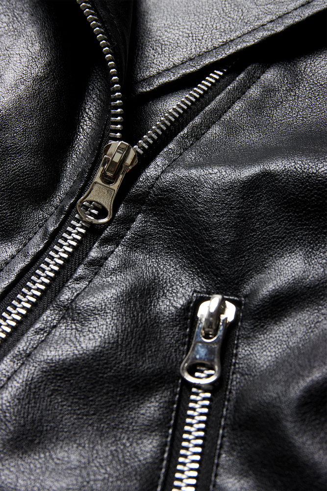 Transparent biker jacket on sale