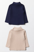 2PKT POLO NAVY OATMEAL (2)