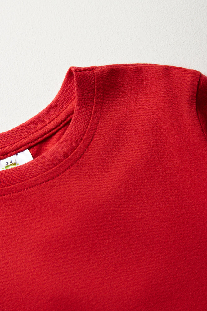 Long Sleeve T Shirt Red