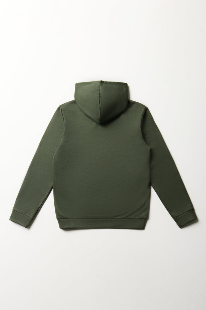 Boys green hoodie cheap