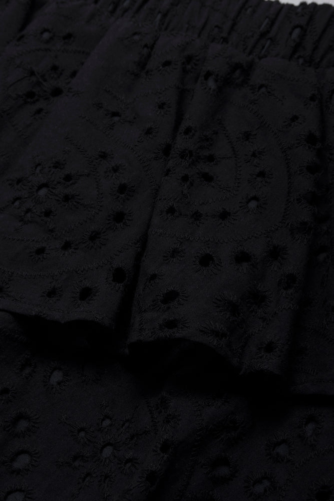 Anglaise Ra Ra Skirt Black