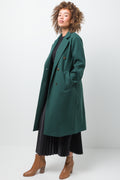 Double Breasted Coat Green (1)
