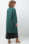 Double Breasted Coat Green (2)