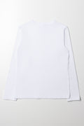 Long Sleeve T-Shirt White (2)