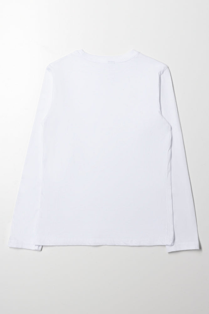Long Sleeve T-Shirt White (2)