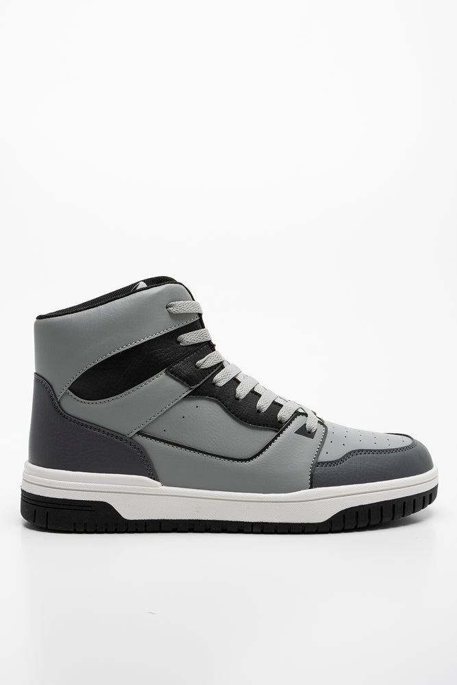 Skate High Top Grey