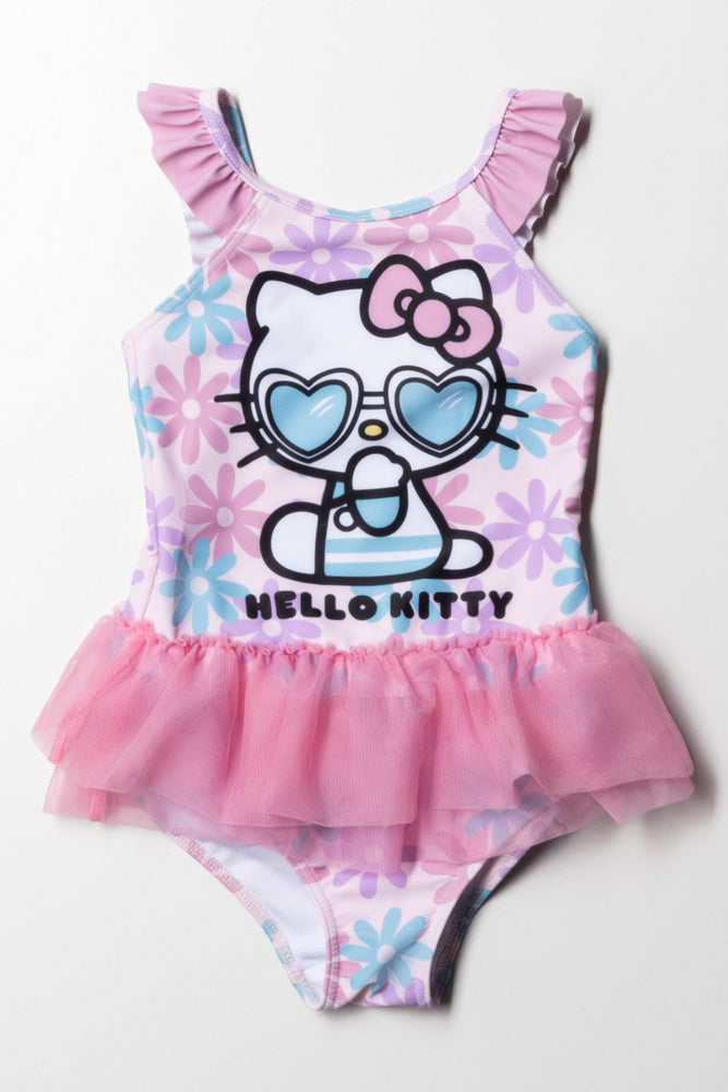 Hellow Kitty Tutu Swimsuit Multi
