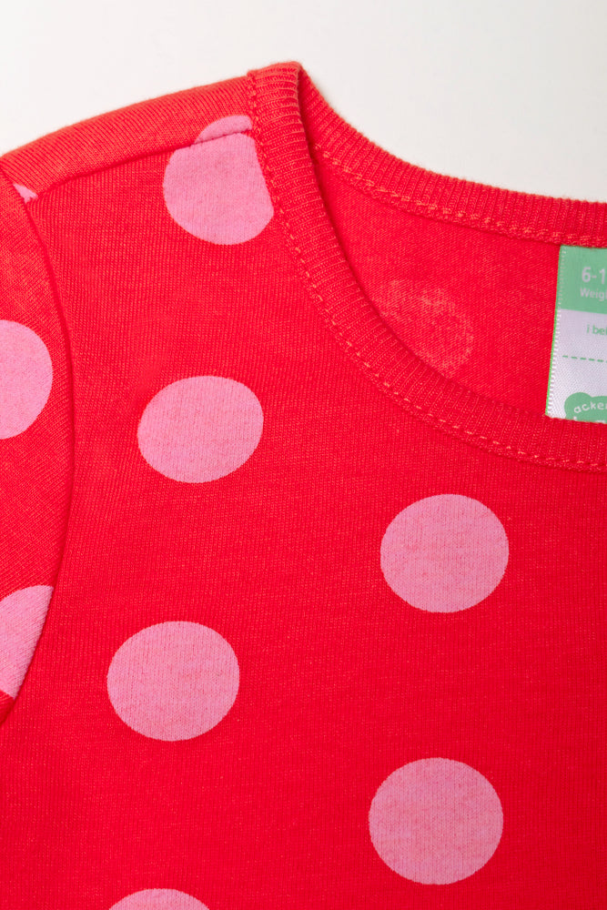 2 Pack Spot T-Shirts Red & Lilac (1)