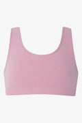 2 Pack Seam-free Racerback Bras Pink And Dark Grey (1)