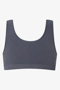 2 Pack Seam-free Racerback Bras Pink And Dark Grey (2)