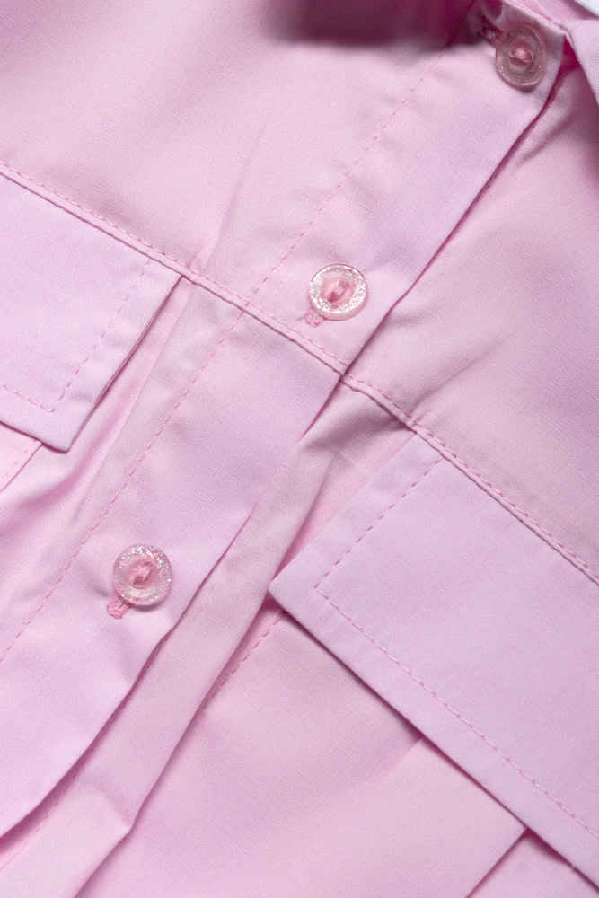 Resort Shirt Pocket Detail Pink (1)