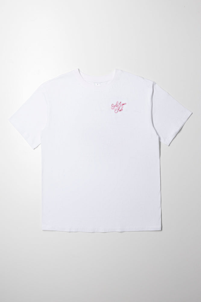 Oversized Graphic T-shirt White