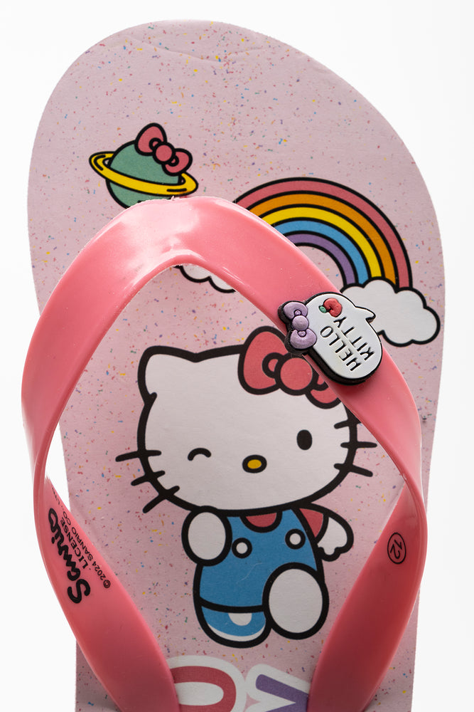 Hello Kitty Flip Flop Pink Shoes Ackermans
