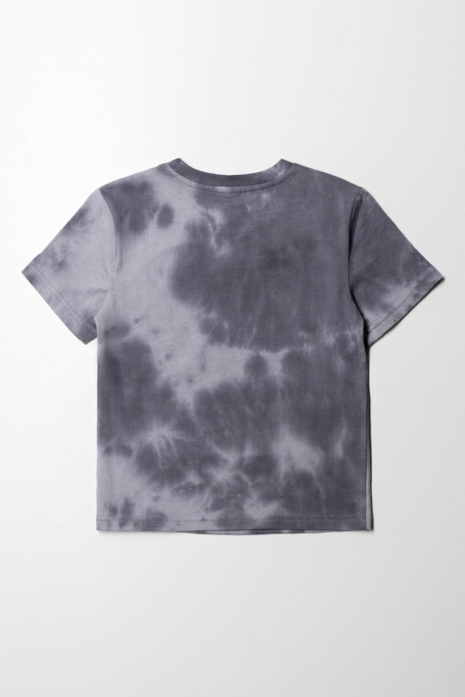 Pigment Dye T-Shirt Grey (2)
